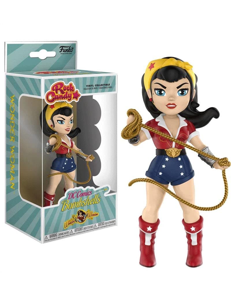 Rock Candy: DC Bombshells - Wonder Woman Collectible Toy