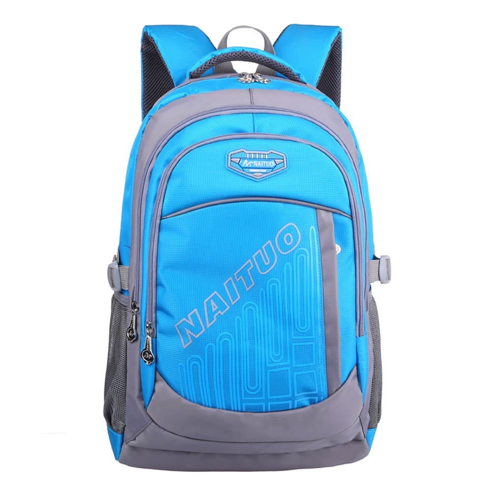 Gaintteam Heavy Duty Strong Students Book Bag School Backpack for Boys Blue