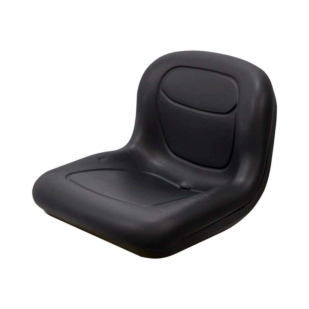 15.50" Tall XB150 Black Vinyl Bucket Seat with Mulitple Mounting Patterns