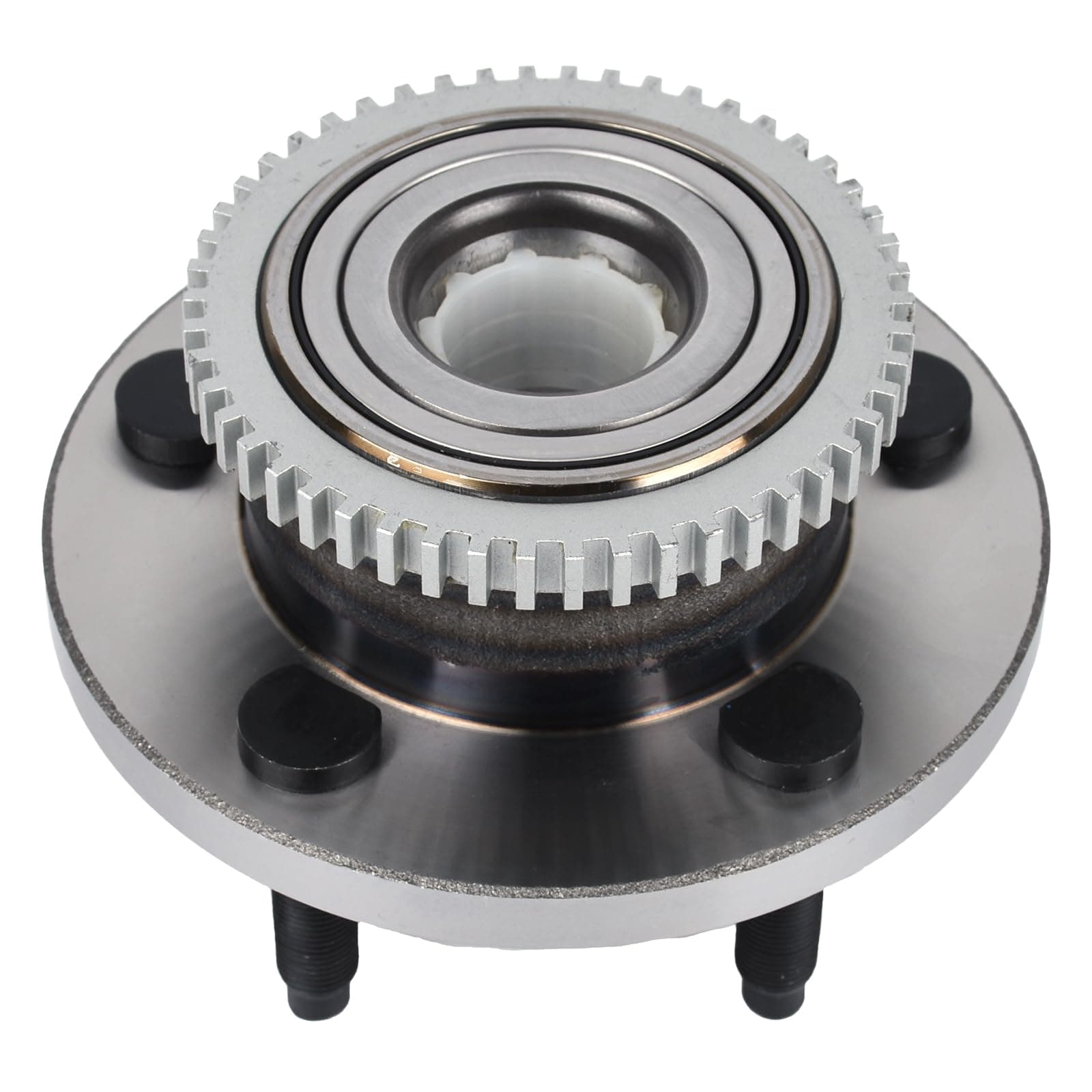 Autoround 513221 Wheel Hub And Bearing Assembly Compatible with 2005-2014 Ford Mustang, 2005-2007 Avanti Avanti w/ABS