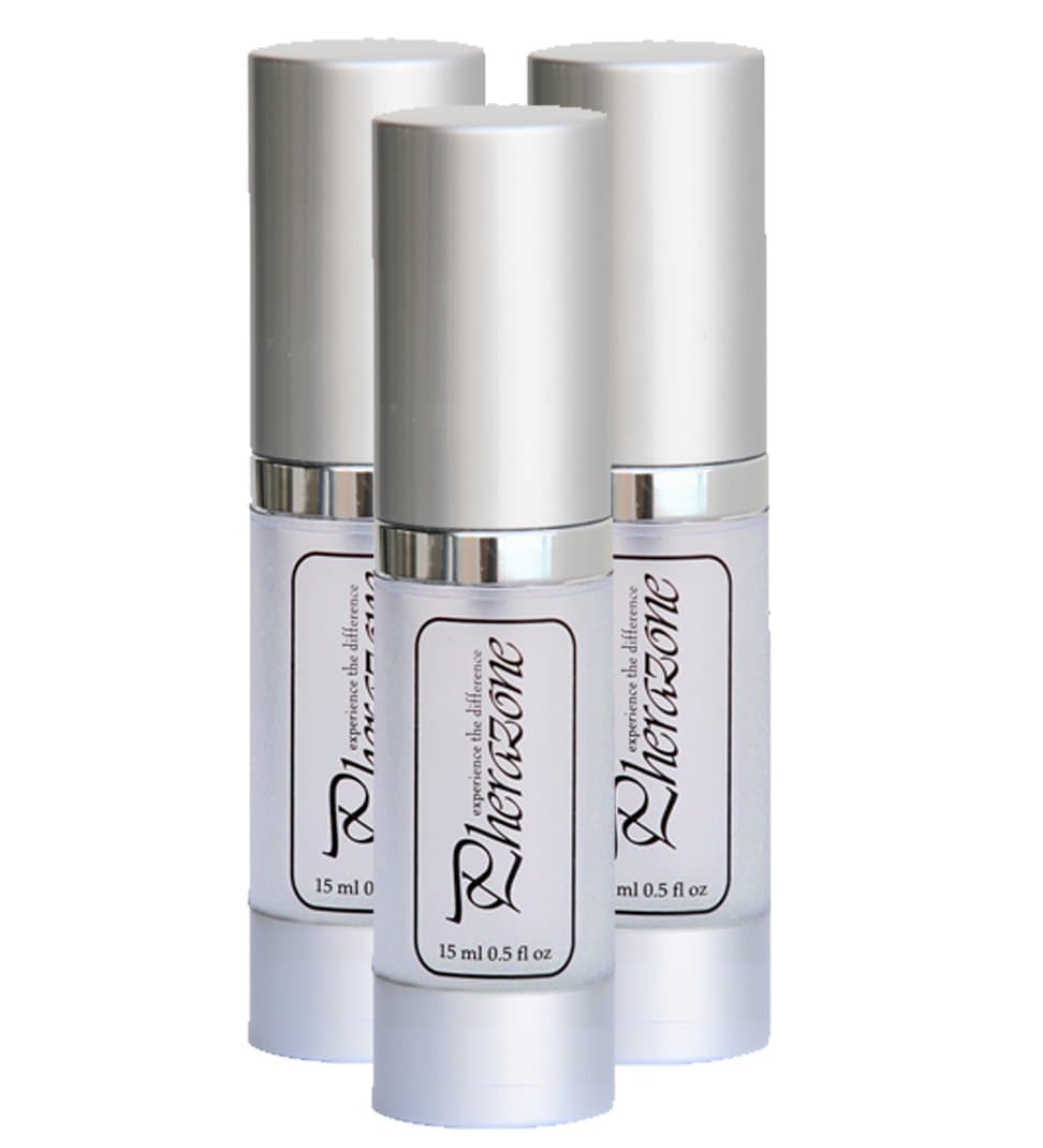 Pheromones Cologne for MEN to Attract Women Scented 3 Bottles 36 mg per ounce