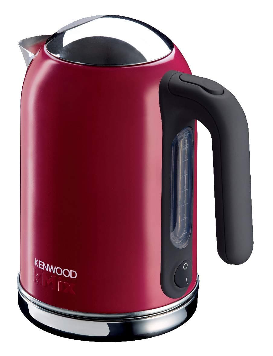 KENWOOD Stainless Steel Kettle 1.6L Cordless Electric Kettle 3000W with Auto Shut-Off & Removable Mesh Filter SJM041 Raspberry Red