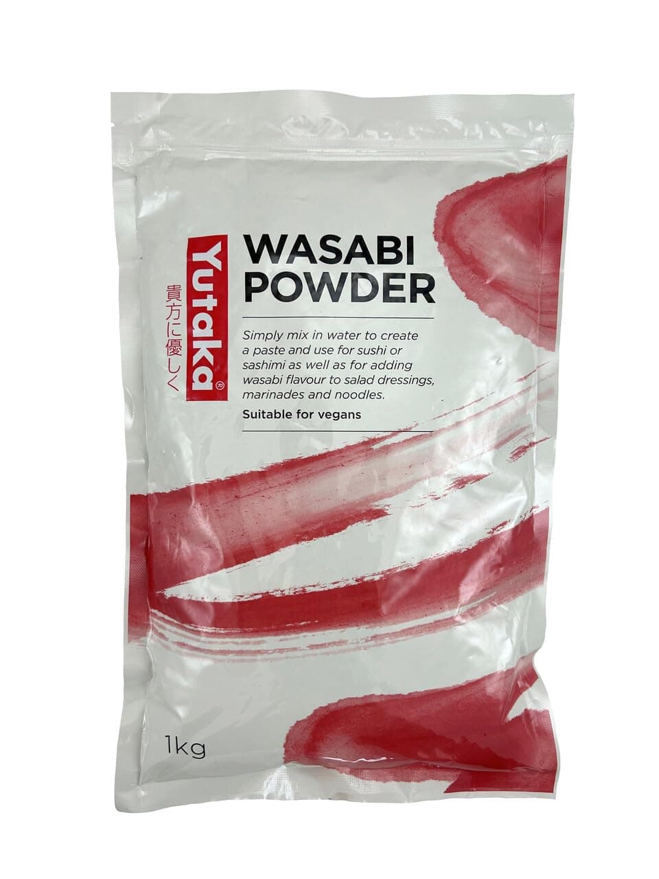 Yutaka Wasabi Powder 1kg | Authentic Japanese Horseradish Spice | Fresh, Pungent Flavour for Sushi, Sauces & Marinades | Vegan-Friendly | Bulk Size for Restaurants & Catering