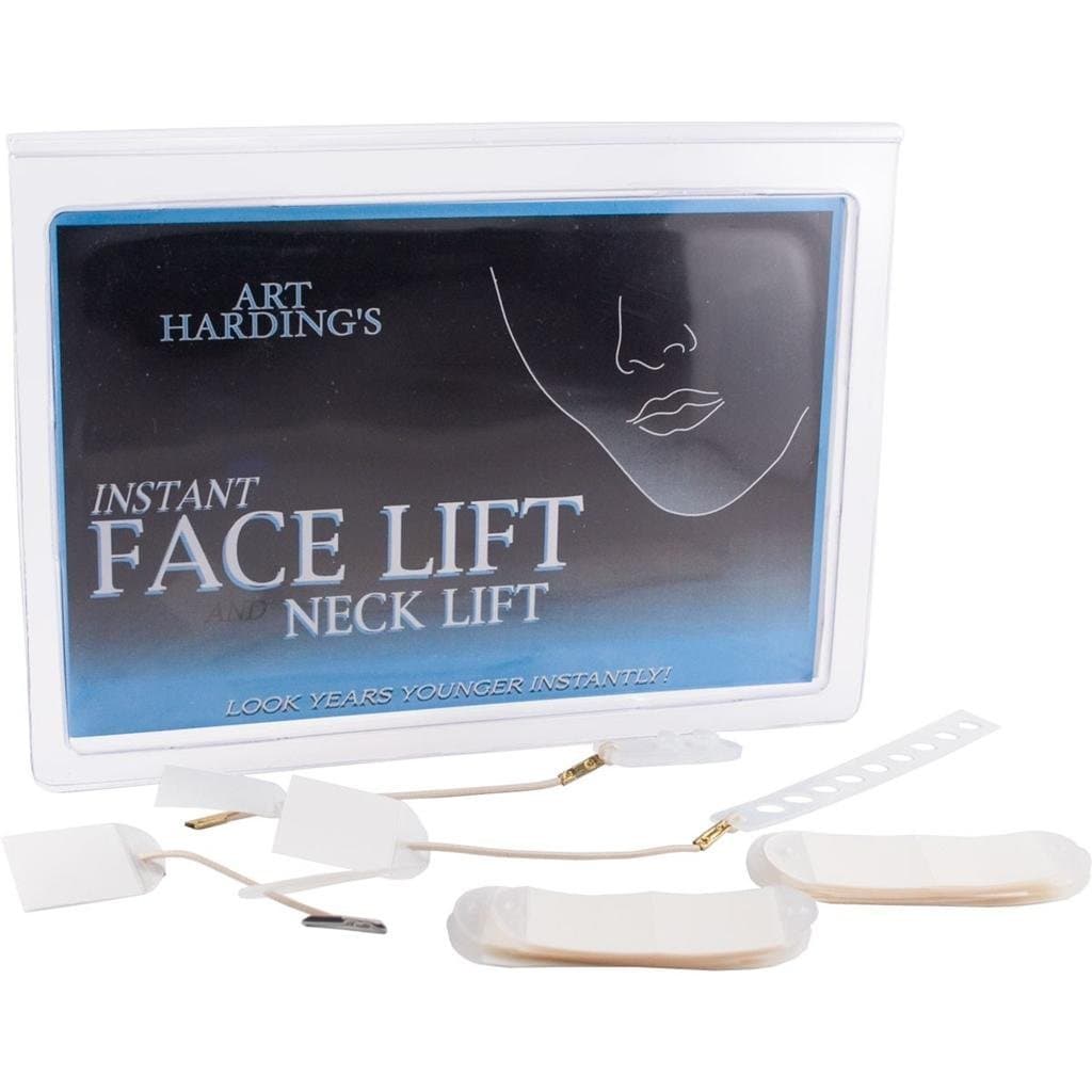 NEW INSTANT FACELIFT AND NECKLIFT FACE NECK LIFT KIT TAPES ANTI AGEING STRIPS By Emmy Award winning makeup artist Art Harding ( (Light Hair Kit)