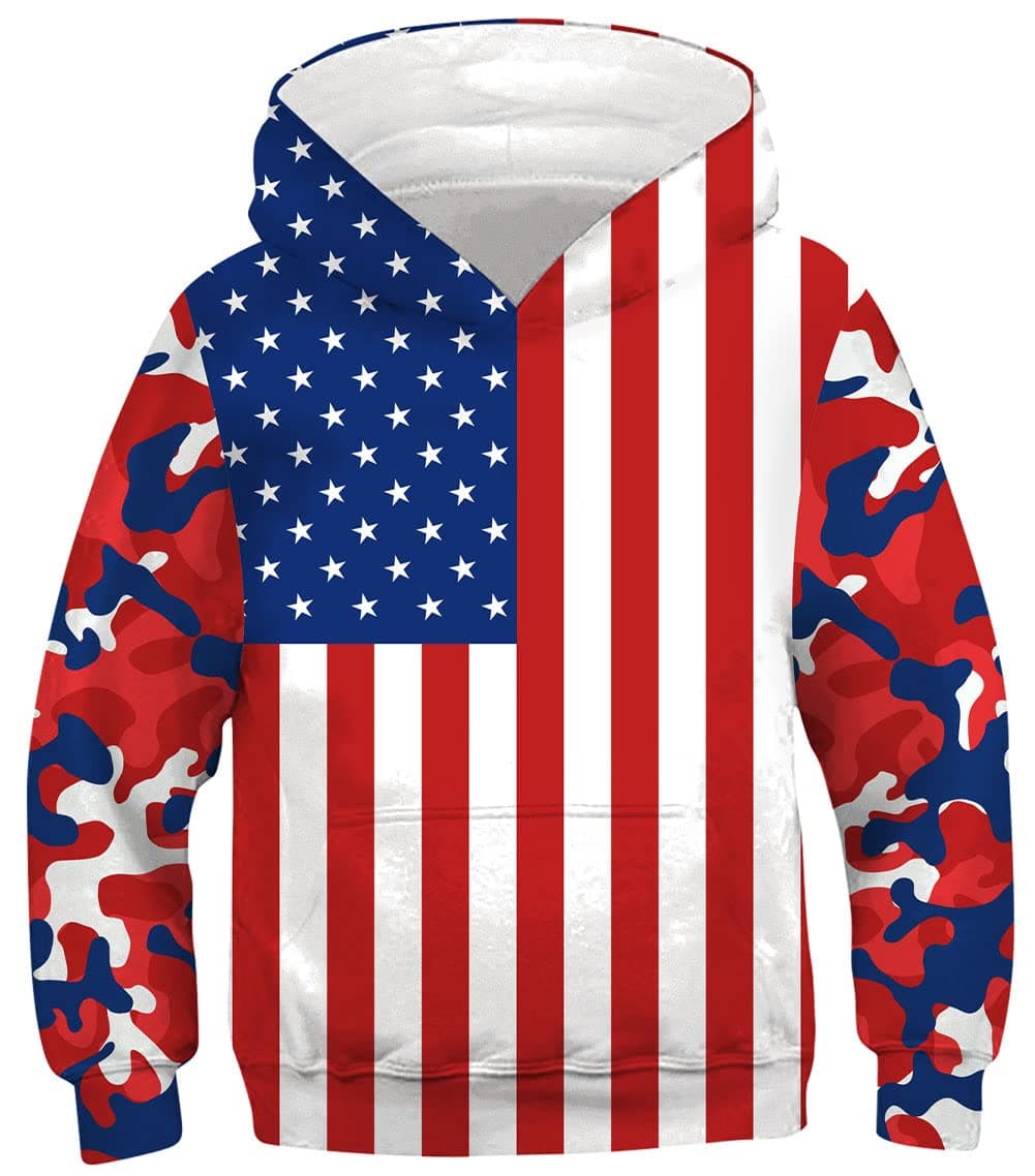 AhegaoMen Women Novelty Pullover Hoodies 3D Realistic Printed Pattern Fashion Sweatshirt with Pocket