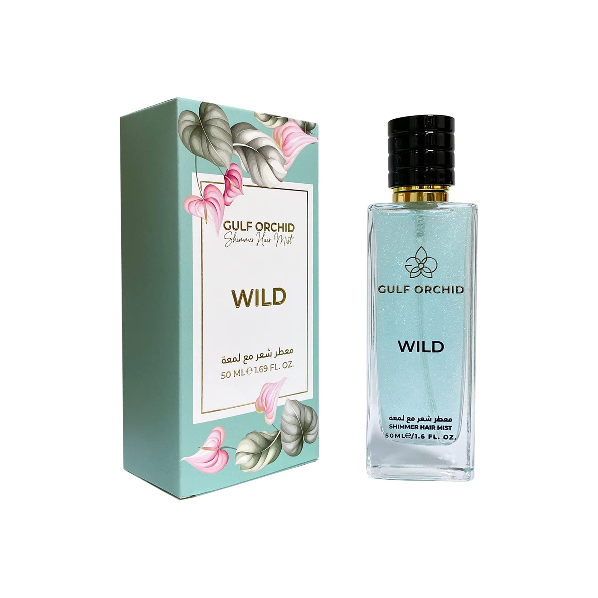 Gulf Orchid Shimmer Hair Mist for Her - 50 ml (Wild)