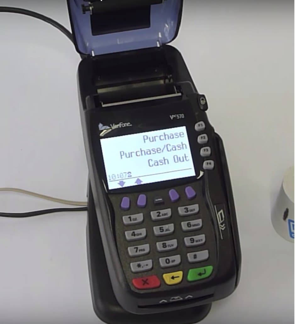 VeriFone VX 570 Dial Up Credit Card Processing Terminal