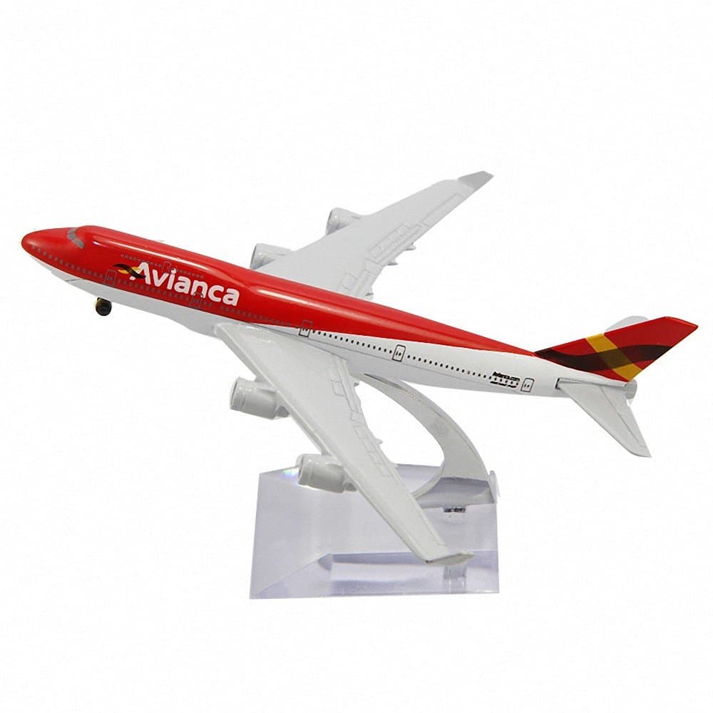 Aohang B747 AVIANCA Metal Alloy Airplane Model Plane Toy Airways Plane Model