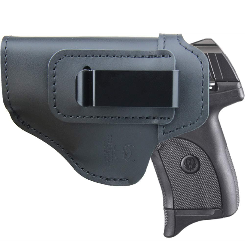 IWB Holster for Inside Waistband Concealed Carry Fits:Ruger EC9 EC9S /LC9 LC9S / LC380 / SR22/SR9C SR40C MAX 9/Security 9 Compact or Similar Sized Pistols