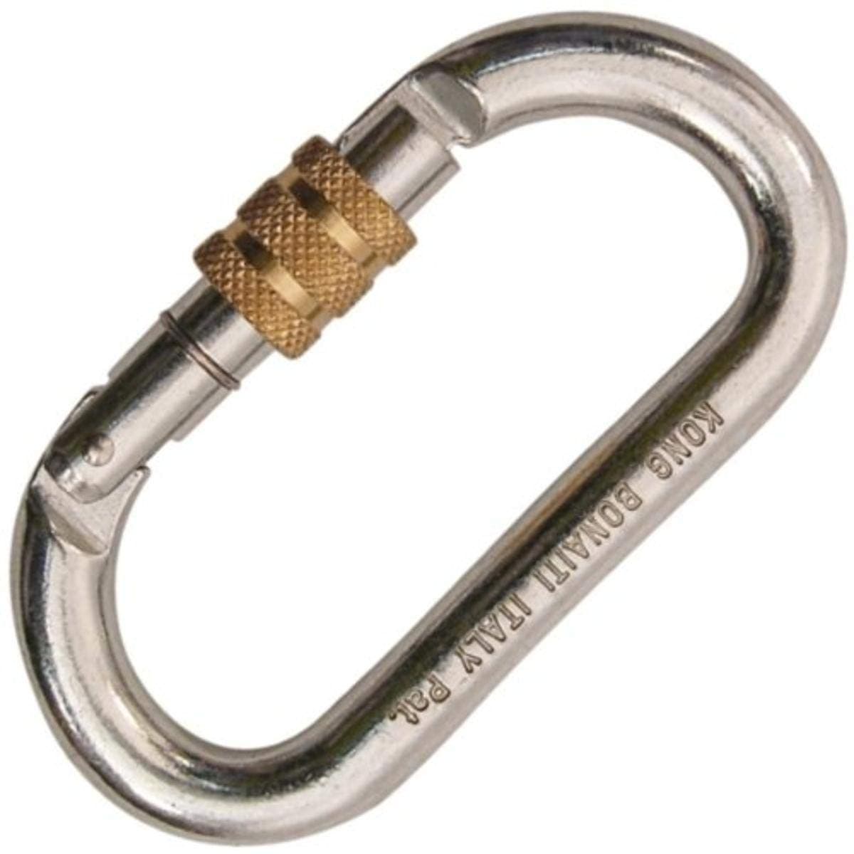 KNG-462-C1 KONG Classic Carabiner, Carbon Steel, Oval, 105 mm x 61 mm