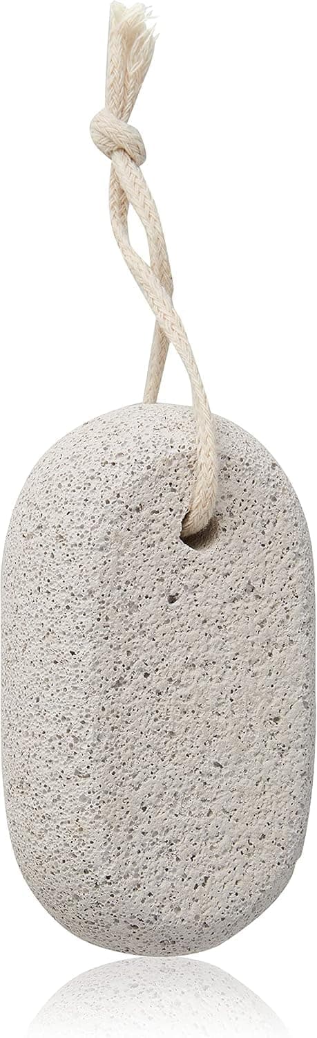 Skin Polishing Stone, Natural Pumice, Exfoliates Hard Dead Dry Skin, Perfect For Professional Salon Home Pedicure, Prevents Corns Calluses And Cracked Heels, Smooths Skin Elbows And Knees