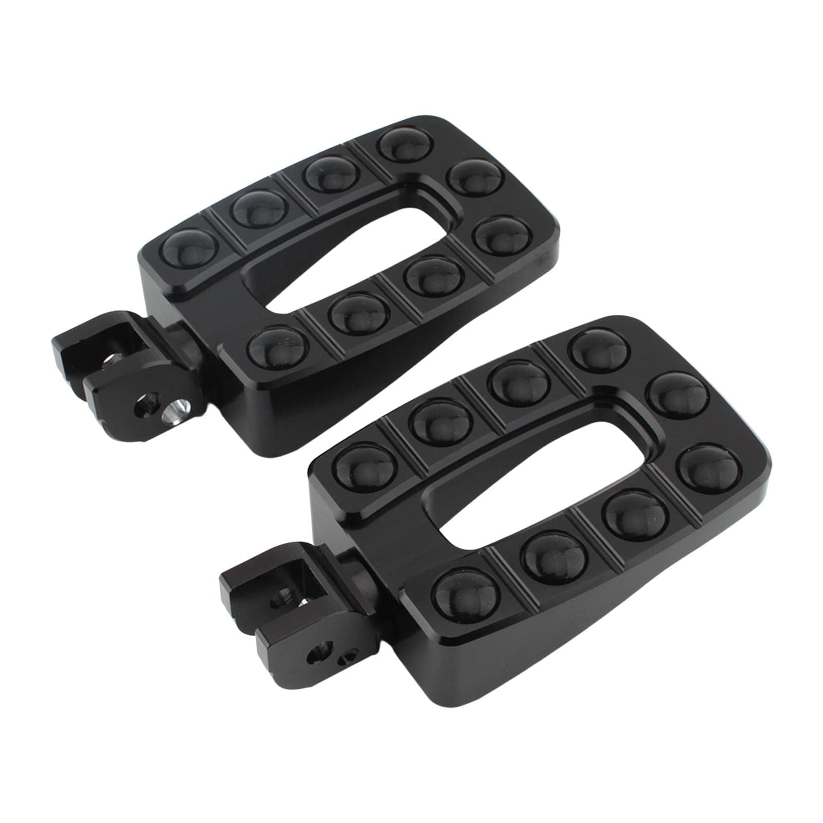 ATORSE® Motorcycle Foot Pegs Spare Parts Foot Pedals Rests For Ducati Scrambler Black