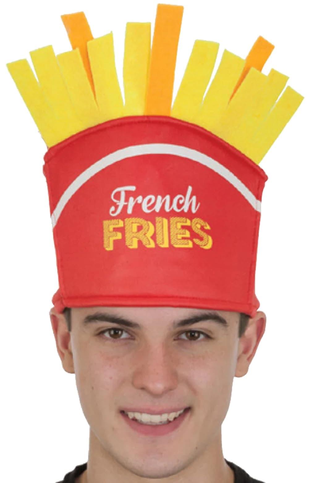 French Fries Novelty Food Hat, Red