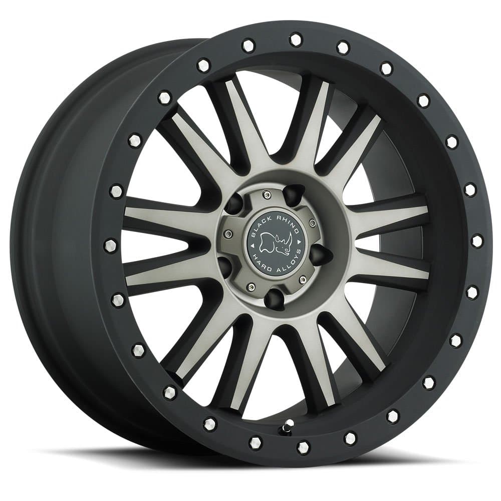 Black Rhino2210TNY-35127M78 TANAY Black Wheel (22x10"/5x127mm,0mm offset)