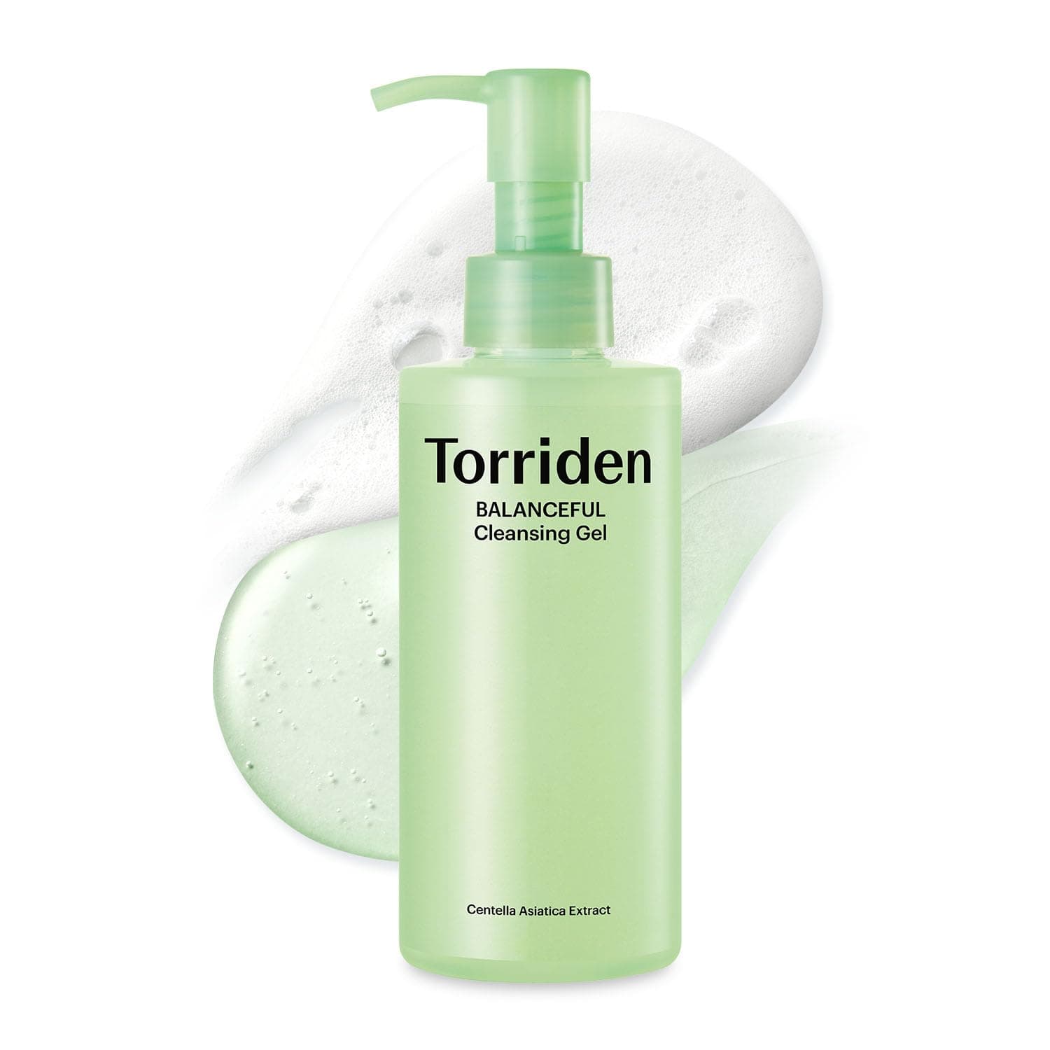 Torriden BALANCEFUL Cleansing Gel 200ml (6.76 fl. oz.) | Low pH Cleanser | Gentle Facial Cleanser that Soothes, Calms, and Hydrates | 5 types of Centella Asiatica Extracts