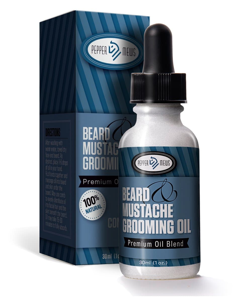 Beard Conditioner Oil with Jojoba Oil to Naturally Condition and Style your Beard & Mustache