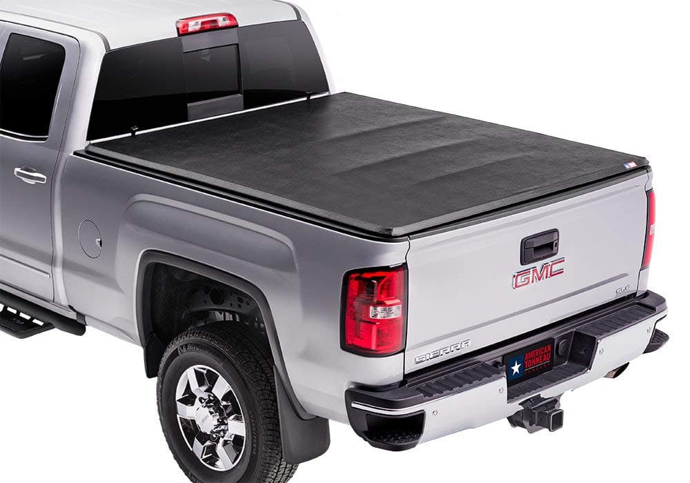 Soft Folding Truck Bed Tonneau Cover | 66110 | Fits 2014-18, 19 Legacy/Limited GM/Chevy Sierra/Silverado 15-18 2500/3500 6'6" Bed
