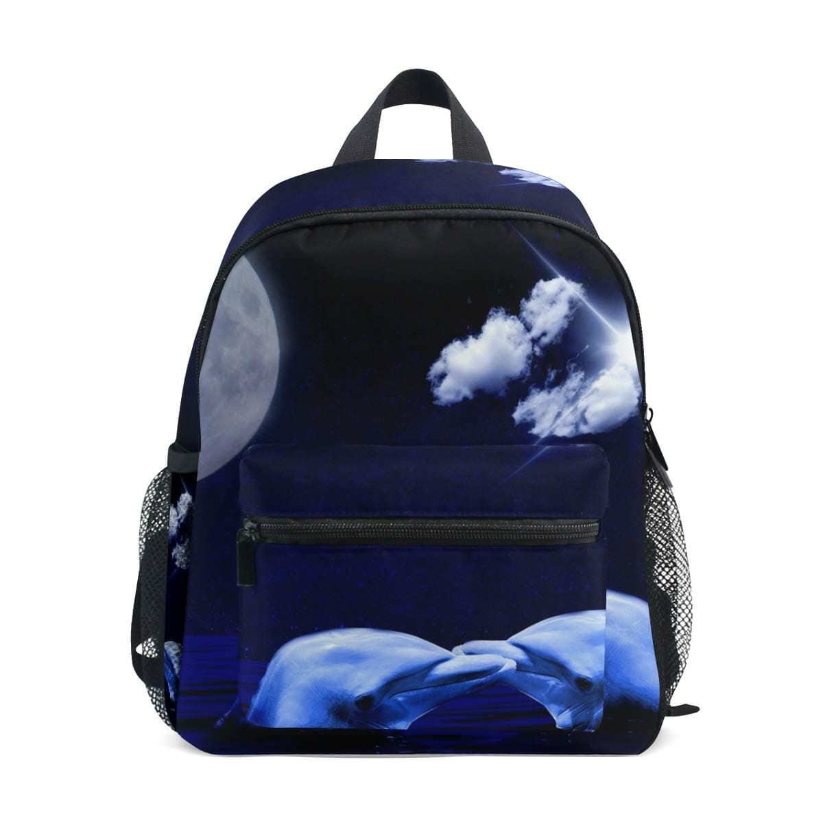 DEZIRO Dolphins Dating Basic Multipurpose Backpacks Kid’s School Pack