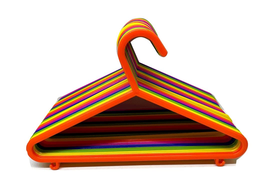 Sweet Online Deal 40pc Children Baby Plastic Hanger 11.5" Wide (Assorted)