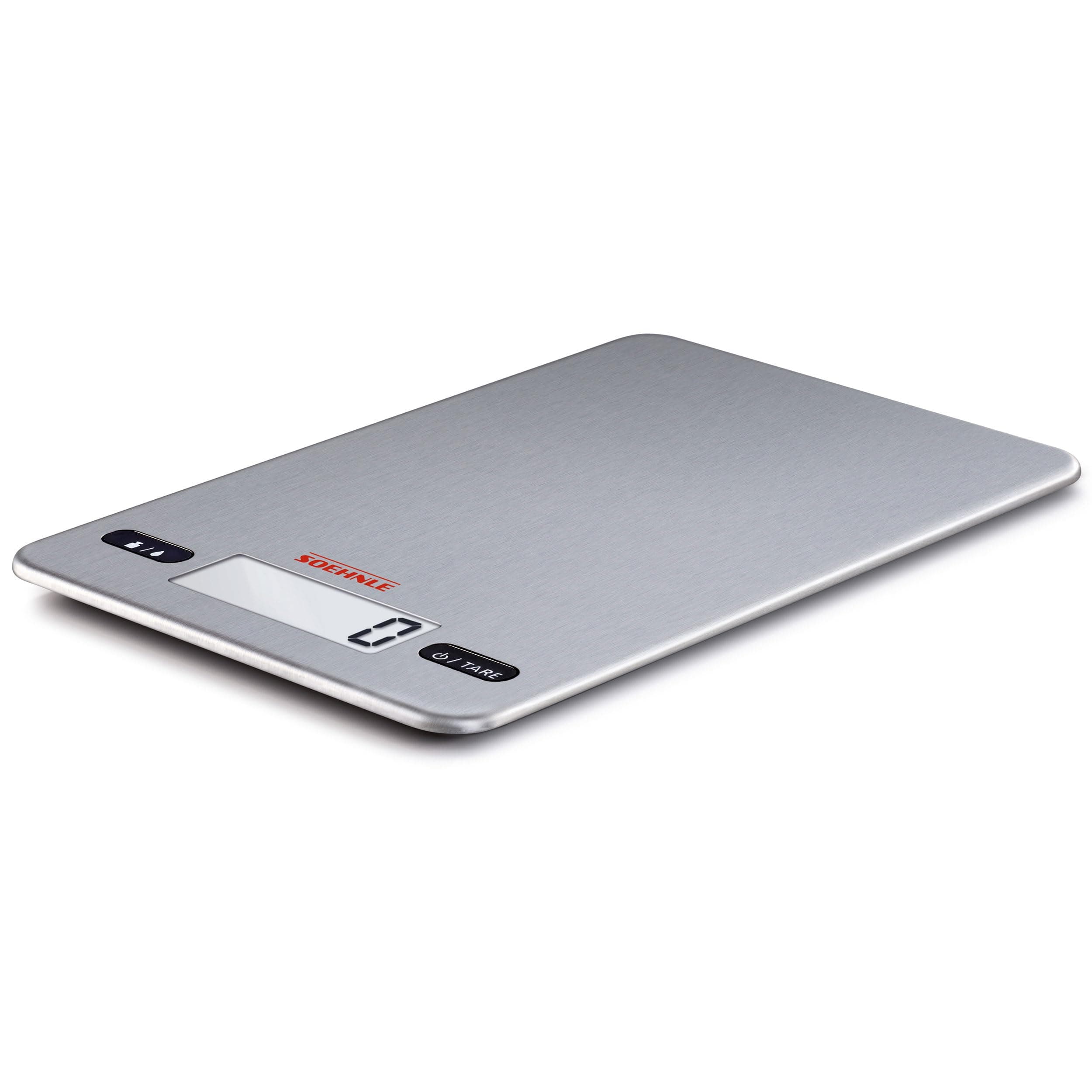 Soehnle 66189 Page Evolution Kitchen Scale, Steel Silver