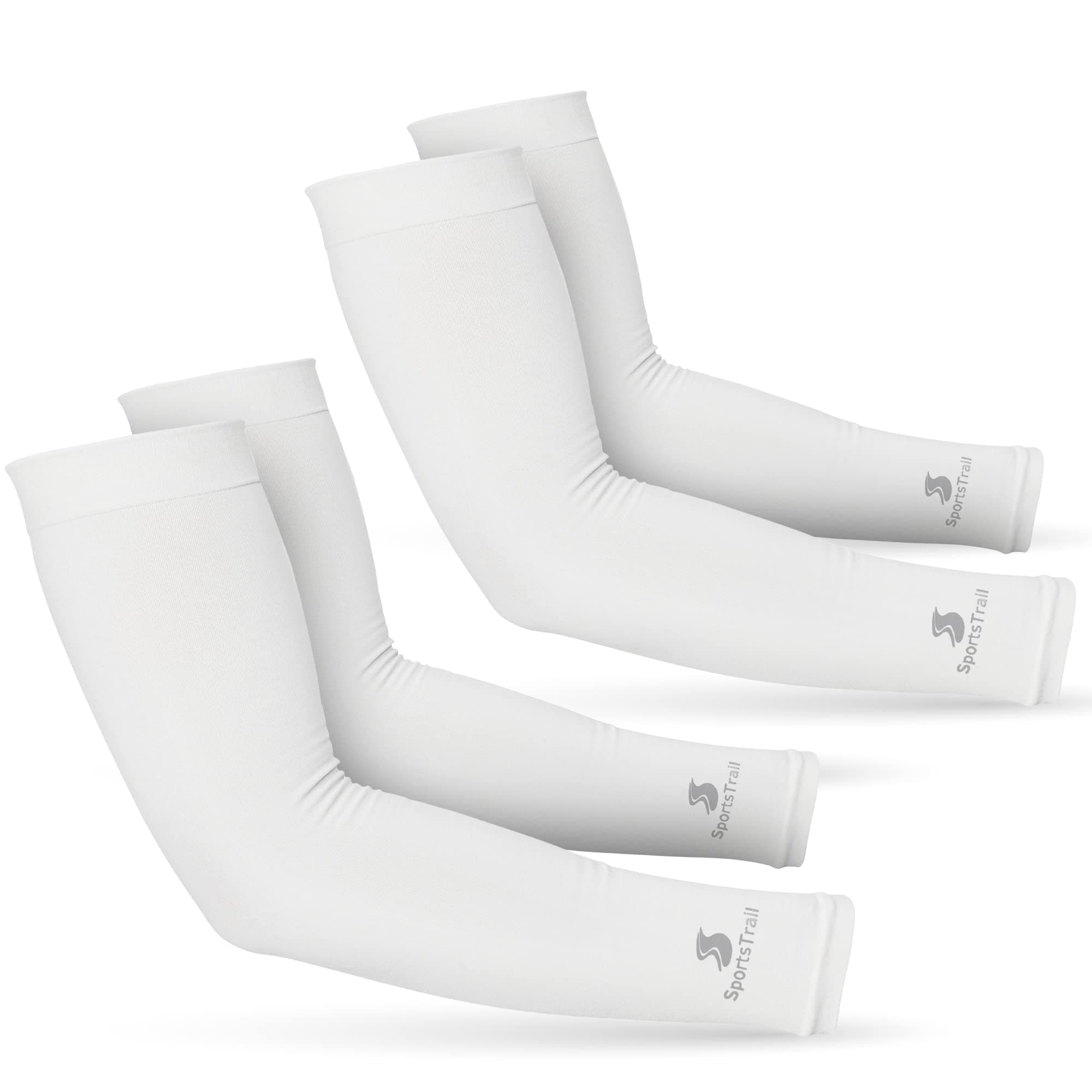 SportsTrail Cooling Arm Sleeves for Men & Women – Breathable, Moisture-Wicking Arm Sleeves for Women, Men & Kids
