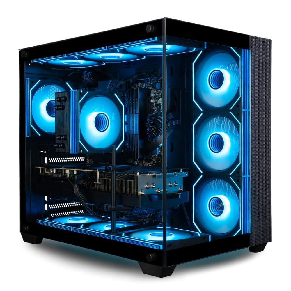- Panorama XL RTX 5090, AMD Ryzen 7 7800X3D, 32GB DDR5 RAM, 2TB NVMe Gen4 SSD, HDMI, RJ45, Windows 11 Pro, 3 Year Warranty, RGB Gamer Keyboard+Mouse, WiFi 7 + BT 5.4, HDMI, Prebuilt Gaming Desktop PC
