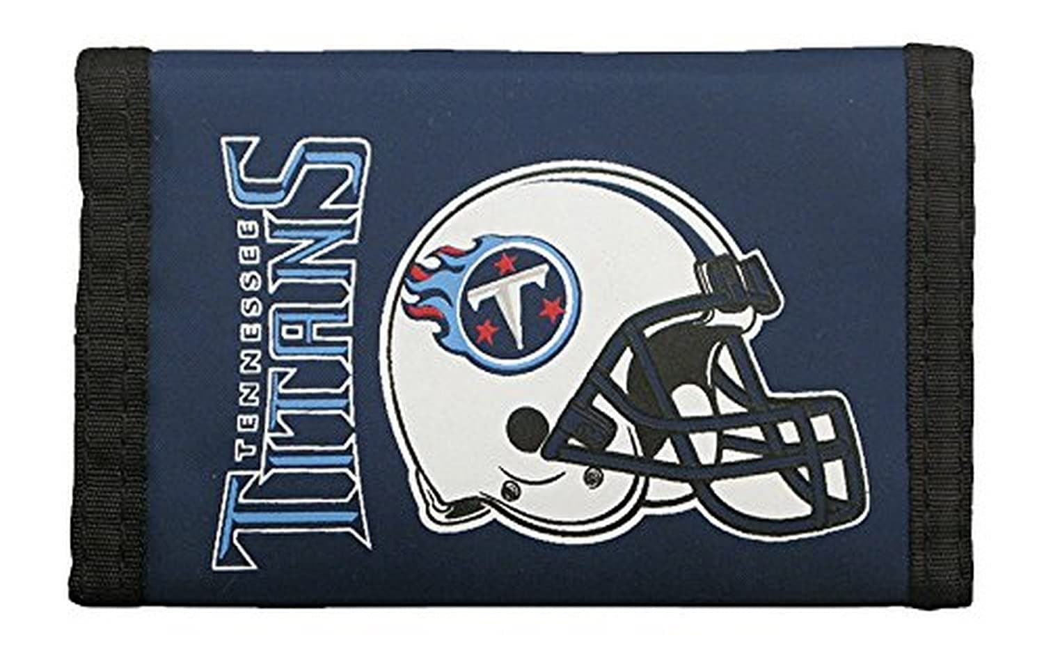 NFL Rico Industries Nylon Trifold Wallet, Tennessee Titans