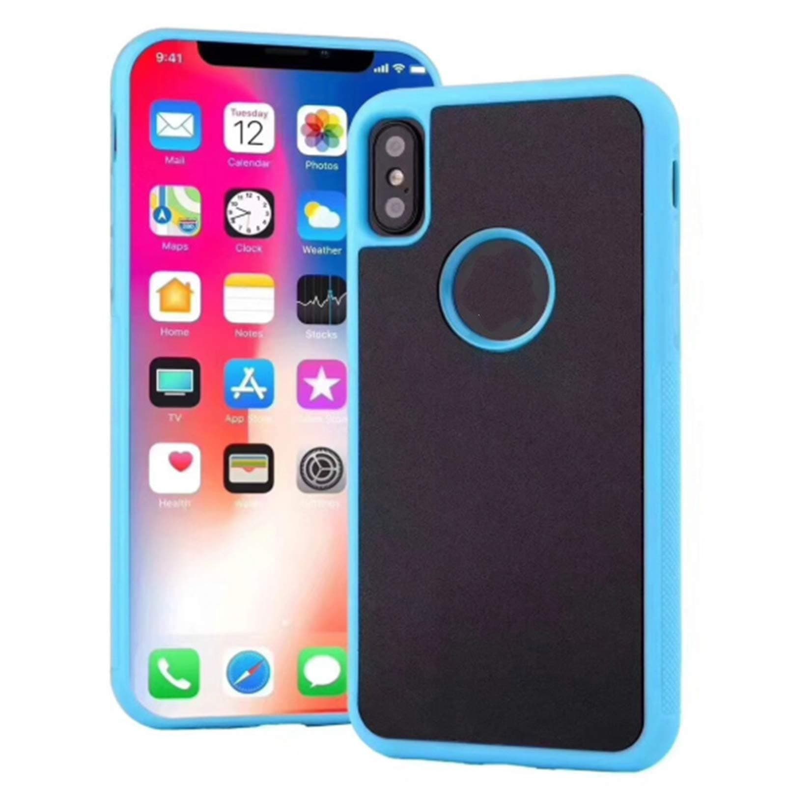 Pluto Case Anti Gravity Phone Case for iPhone 11 Pro Max X Xs Max Xr 6 7 8 PlusAntigravity TPU Magical Nano Suction Cover Adsorbed Case