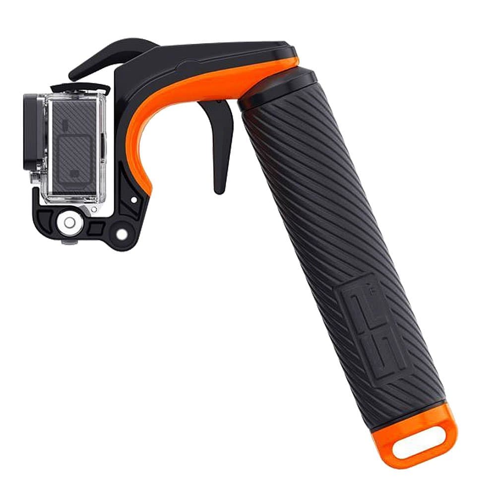 Gran Voo Waterproof Floating Handle with Gun Shutter Trigger with PC and Silicone for GoPro Hero 3 +/3/4 Sports Camera