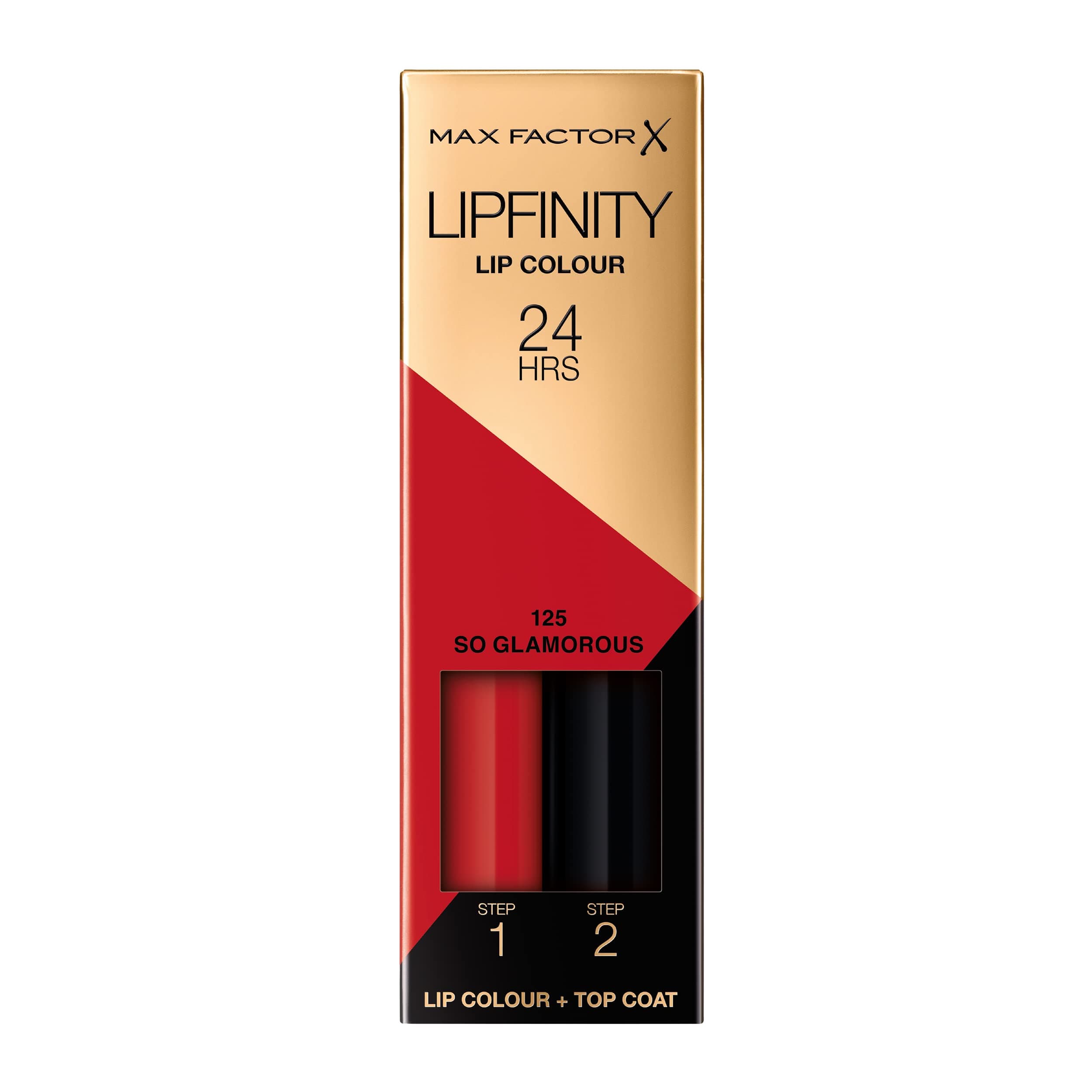 Lipfinity Long-Lasting Two Step Lipstick - 125 So Glamorous, 4.2g