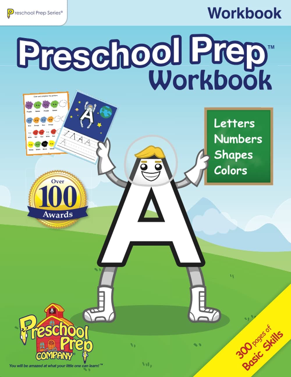 Preschool Prep Workbook (featuring characters from Meet the Letters, Numbers, Shapes & Colors) - NEW Perfect Paperback – 1 January 2013