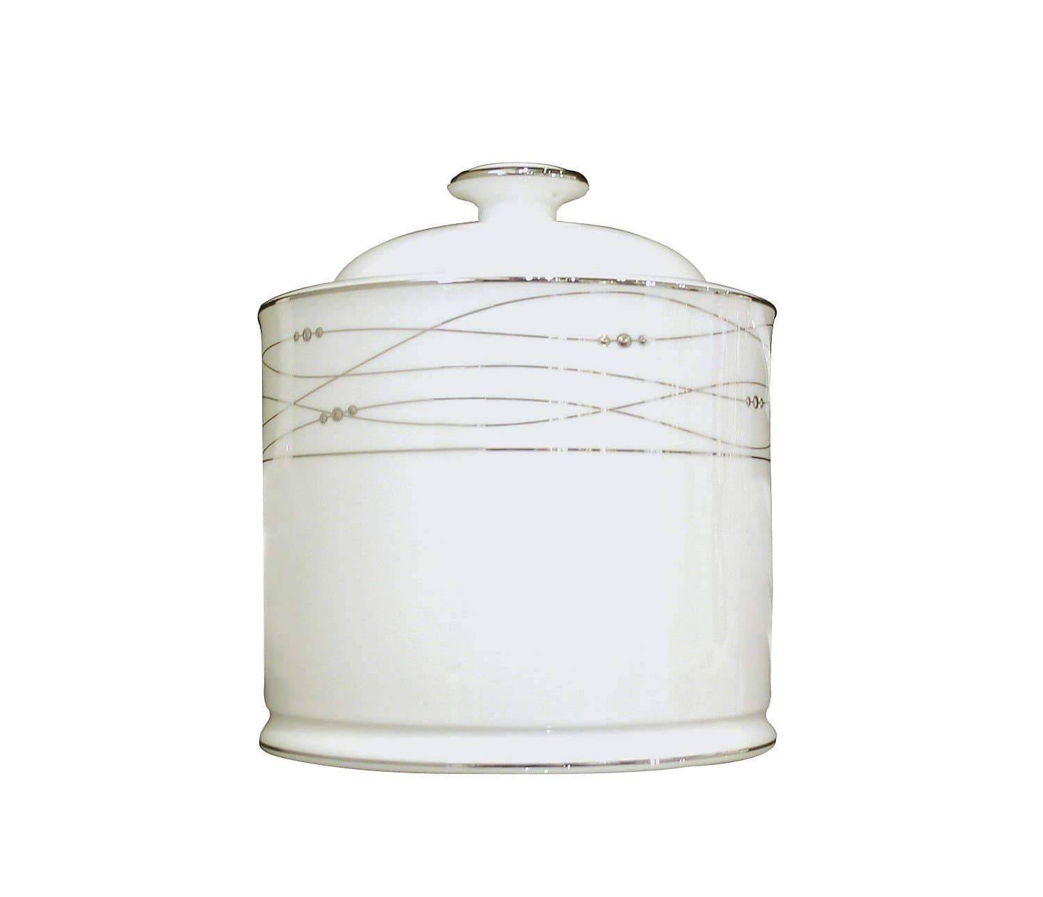 Royal Doulton Precious Platinum 10-Ounce Covered Sugar