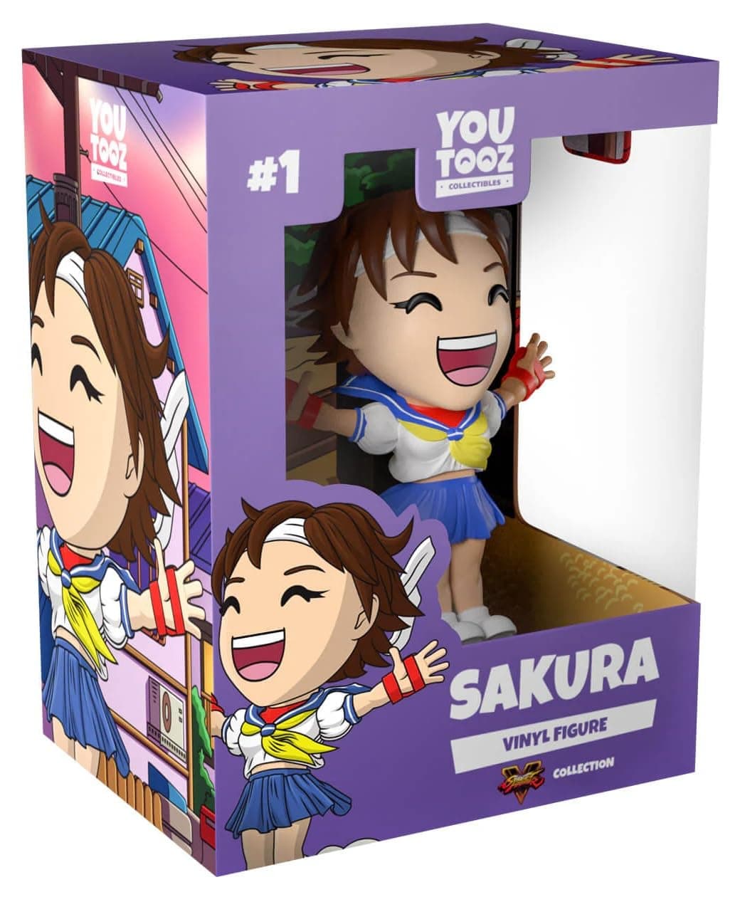 YouTooz Street Fighter Collection Sakura Vinyl Figure #1