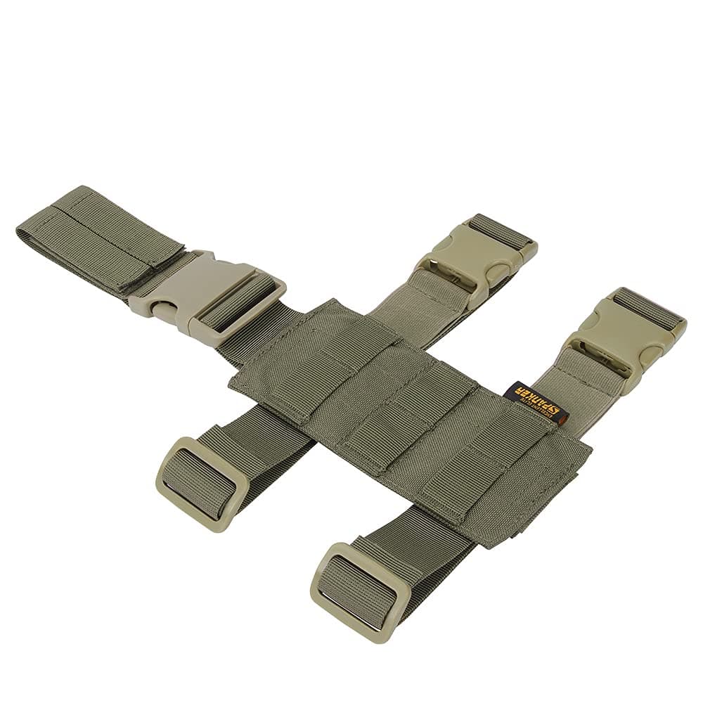 Tactical Drop Leg Holster Adjustable Drop Leg Platform Molle Module Universal Bag for Left/Right Leg