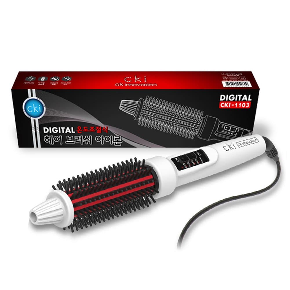 CKI Hair Volume Blush Iron, CKI-1103, Ceramic Hair Iron, 220V (Small(0.74inch))