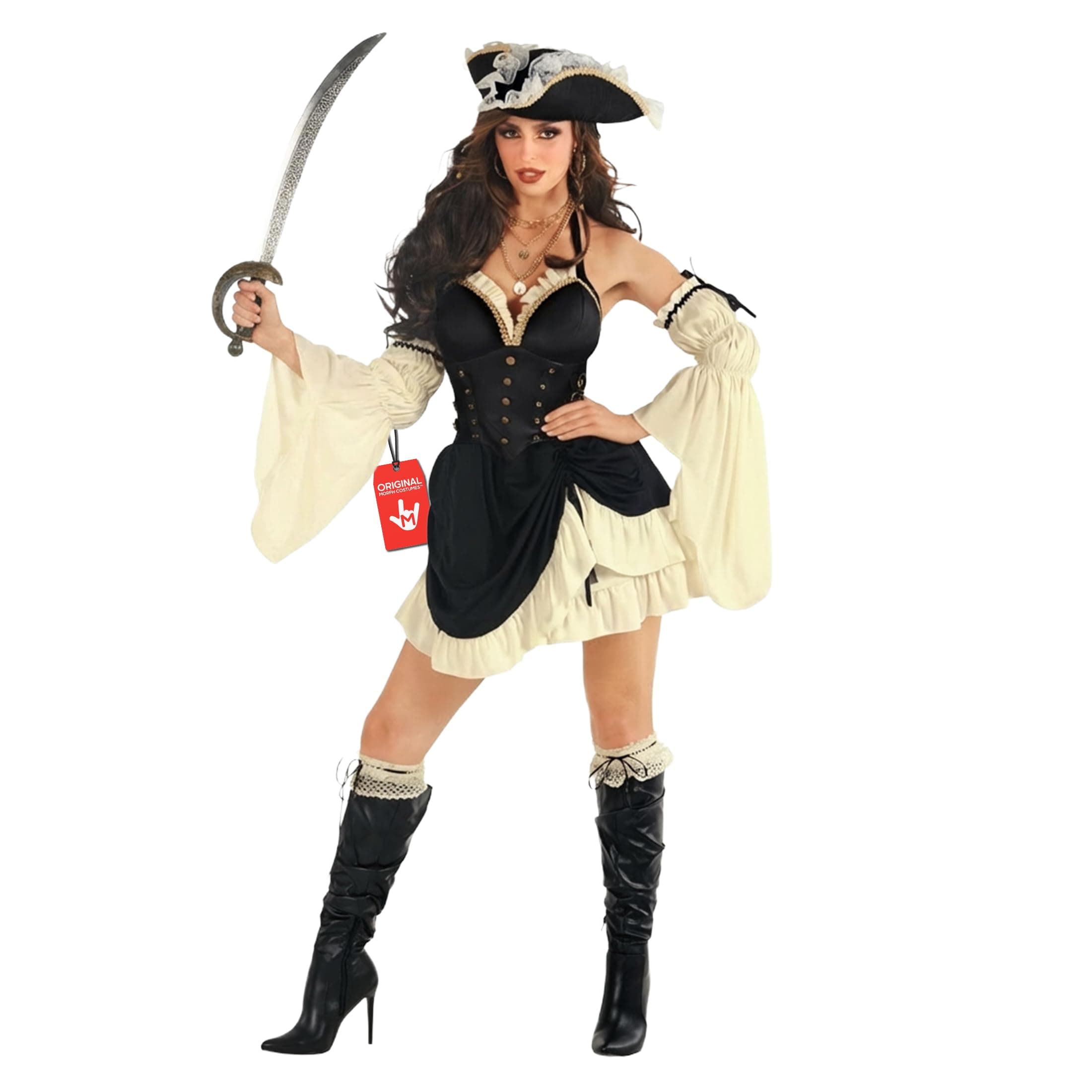 Pirate Costume Women, Womens Pirates Costume, Womens Pirate Outfit, Halloween Costumes For Women Adult