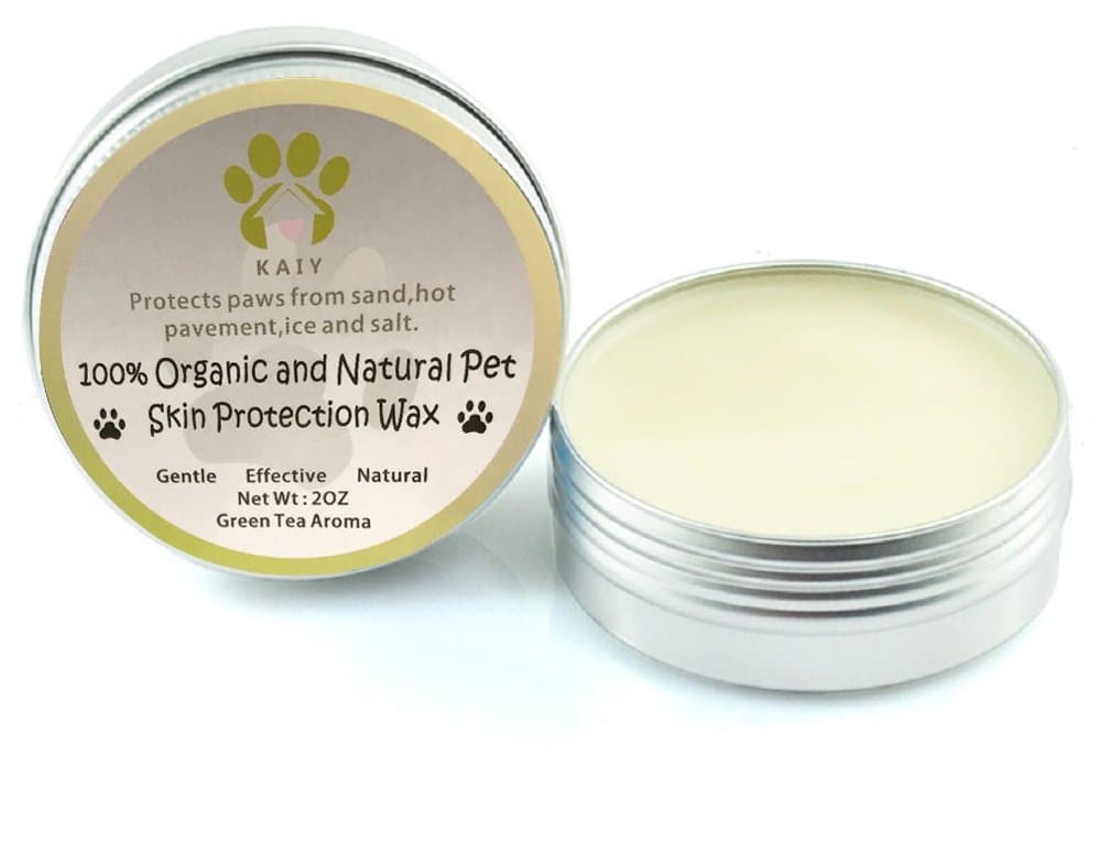 KAIY Pet Claws Protection Wax,Dog/Cat Paw Grooming Cream Lotion,Effective for Cracked/Rough/Dry/Chapped Paws, Heals and Repairs Damaged Dog/Cat Paws,100% Organic and Natural,2 OZ (Tea Fragrance)