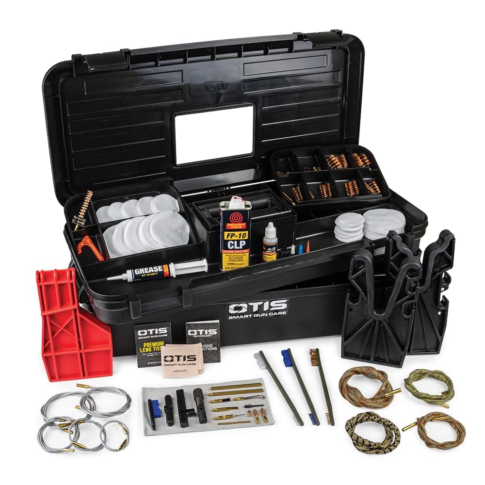 Otis TechnologyAll Caliber Elite Range Box with Universal Gun Cleaning Gear, Black