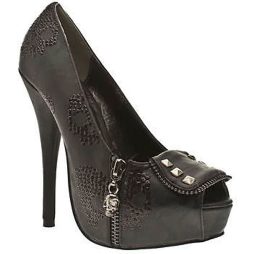 Iron Fist Ruff Rider Platform Shoes Black: UK 6