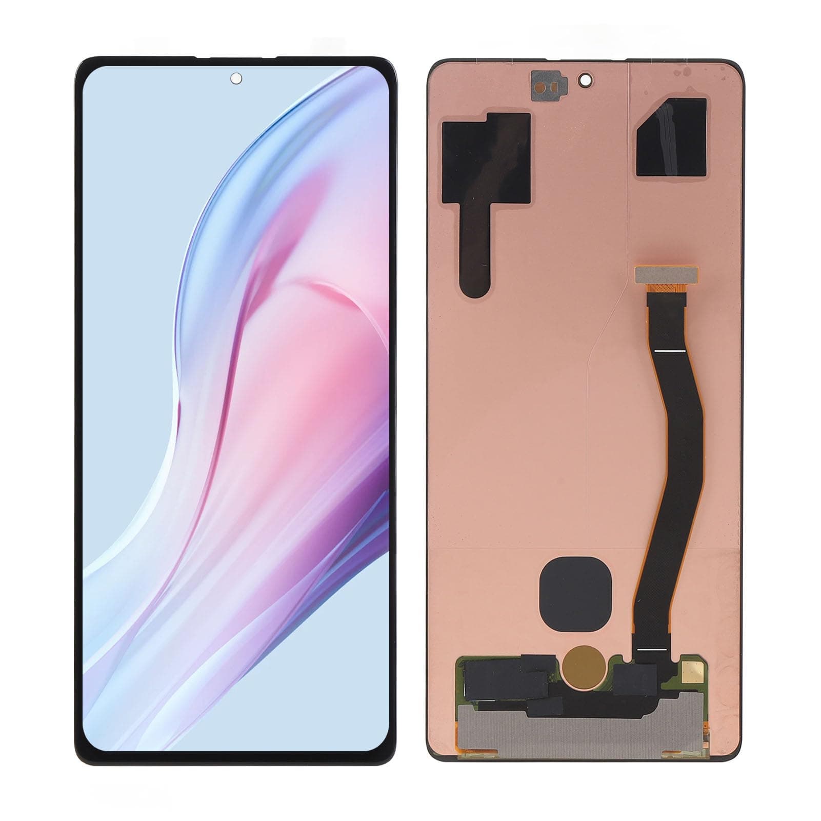 for S10 Lite Screen Replacement, 6.7in OLED Display Touch Digitizer Assembly Support Fingerprint, Phone Screen Display with Repair Tool