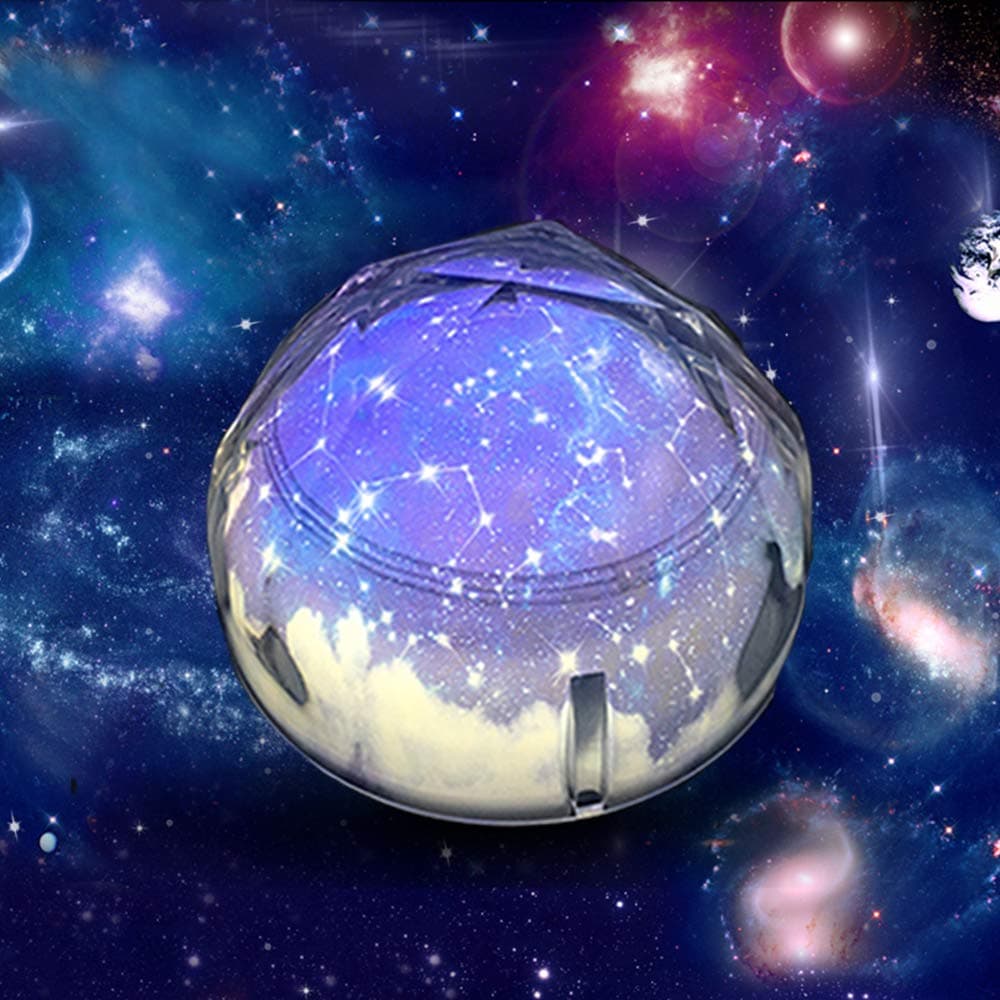 Pussan Star Projector Night Light for Kids Toys for 2-6 Year Old Girls Gifts Kids Star Night Light Projection Lamp with 5 Sets of Film Room Lights Easter Birthday Gifts for Kids XKD-2