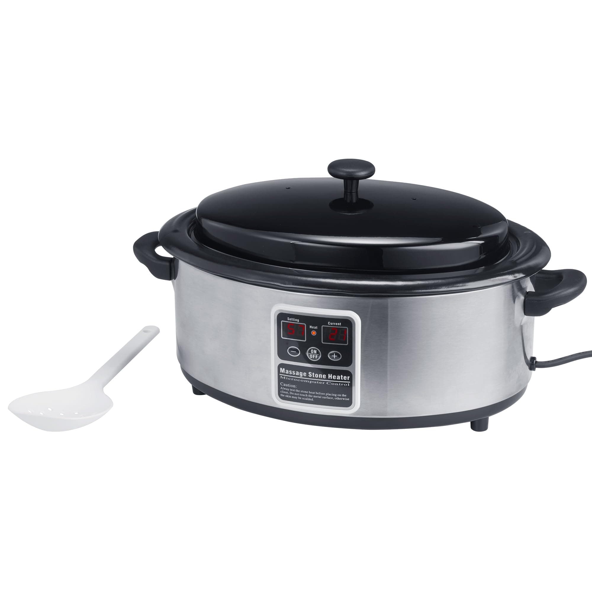 Master Massage Digital Professional Massage Hot Stone Warmer Heater Heating Device (6 Quart)
