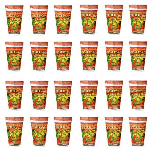 Antojitos Michelada Cups, 24 oz Cups (Case of 24)