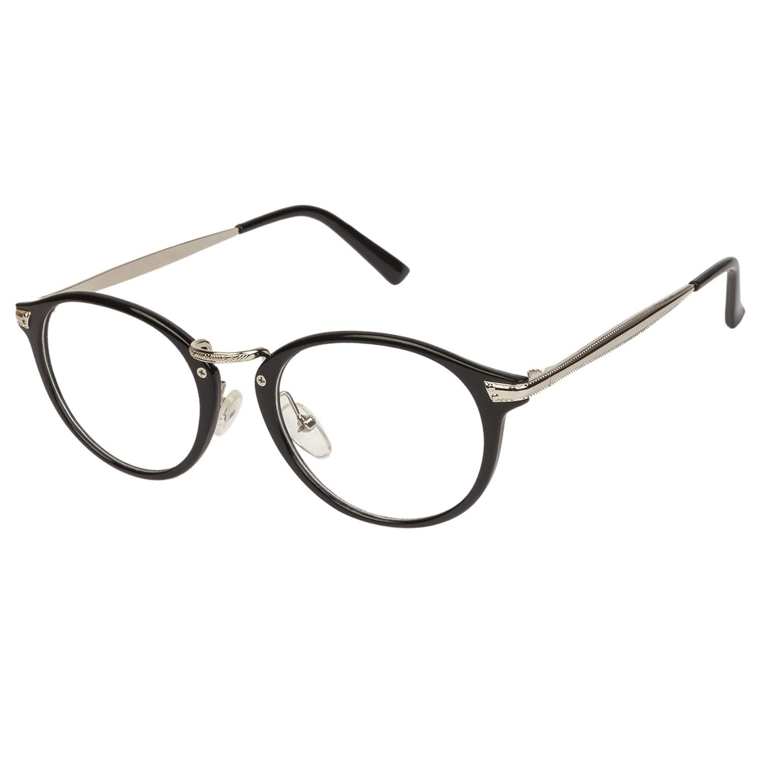 ARZONAIZelda Oval Black-Transparent UV Protection Sunglasses For Men & Women |MA-3056-S4|