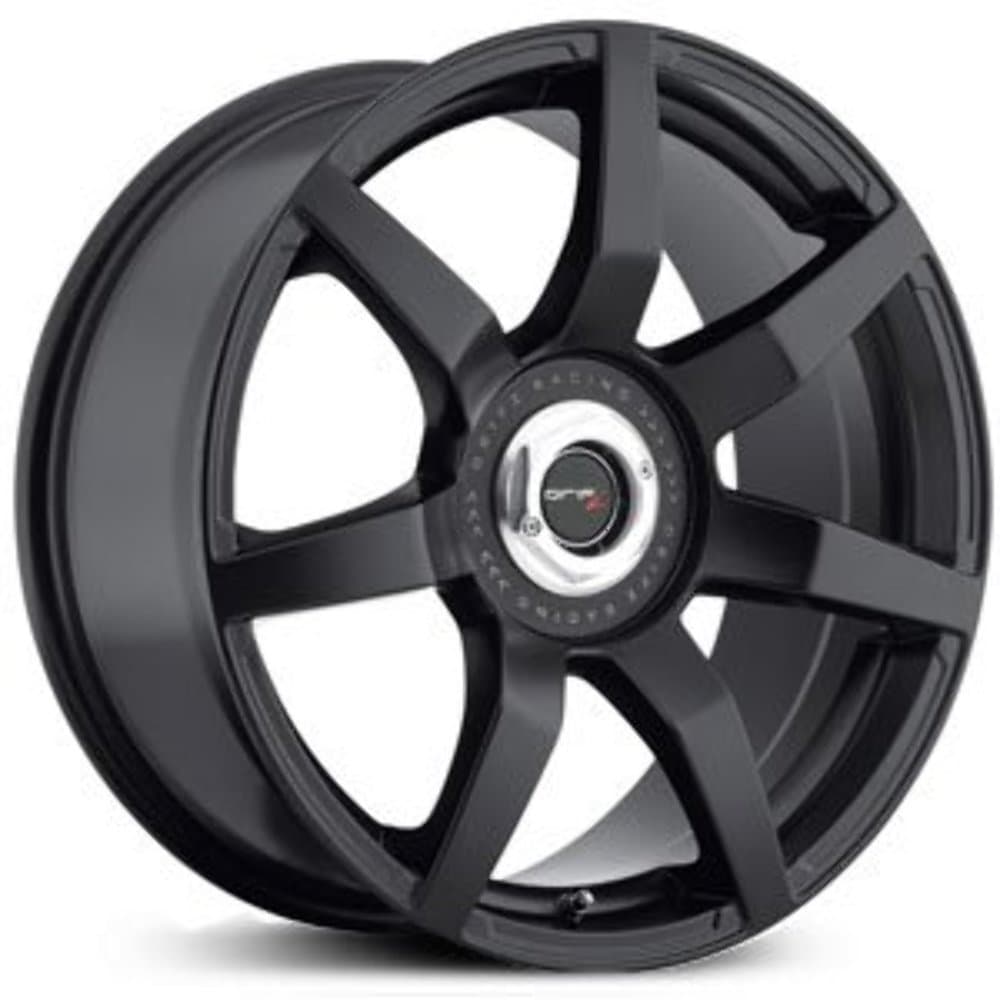 Drifz Monza 18x8 Black Wheel / Rim 5x112 & 5x120 with a 35mm Offset and a 74.10 Hub Bore. Partnumber 305B-8802235