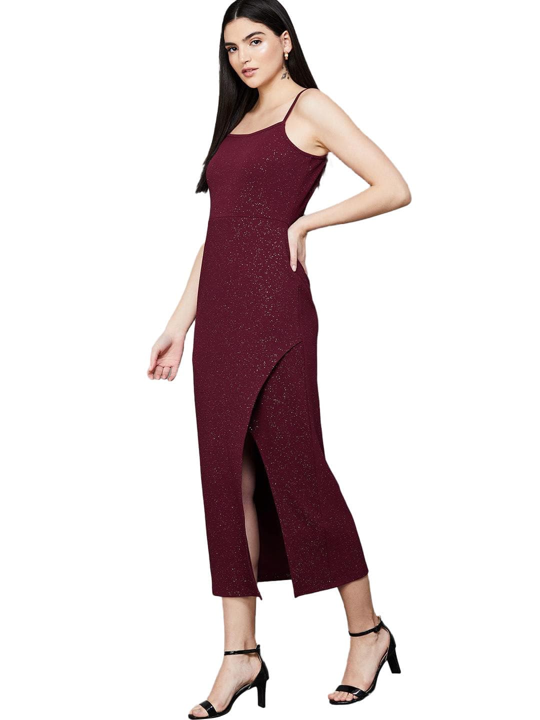 CodeWomen's Polyester Classic Knee-Length Dress