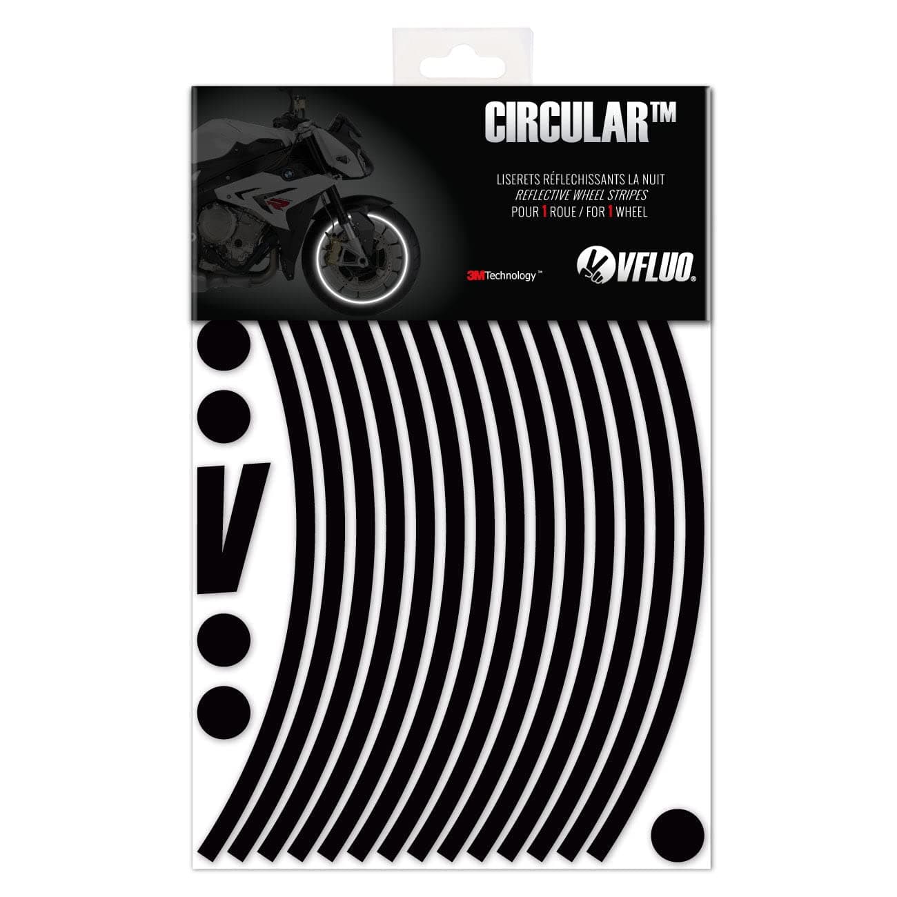 GP DESIGN reflective wheel stripes
