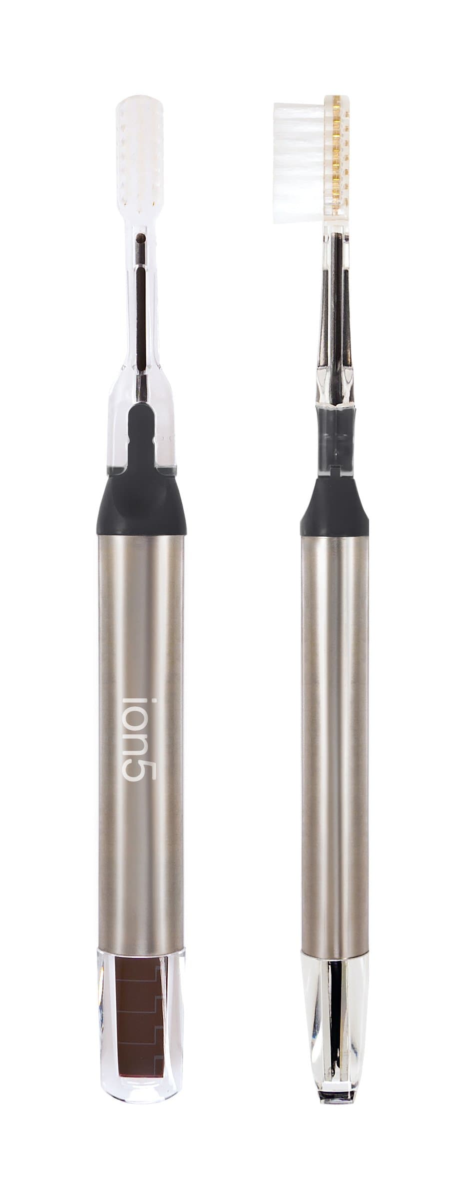 SOLADEY Ion5 Light Activated Ionic Toothbrush (Black/Grey)