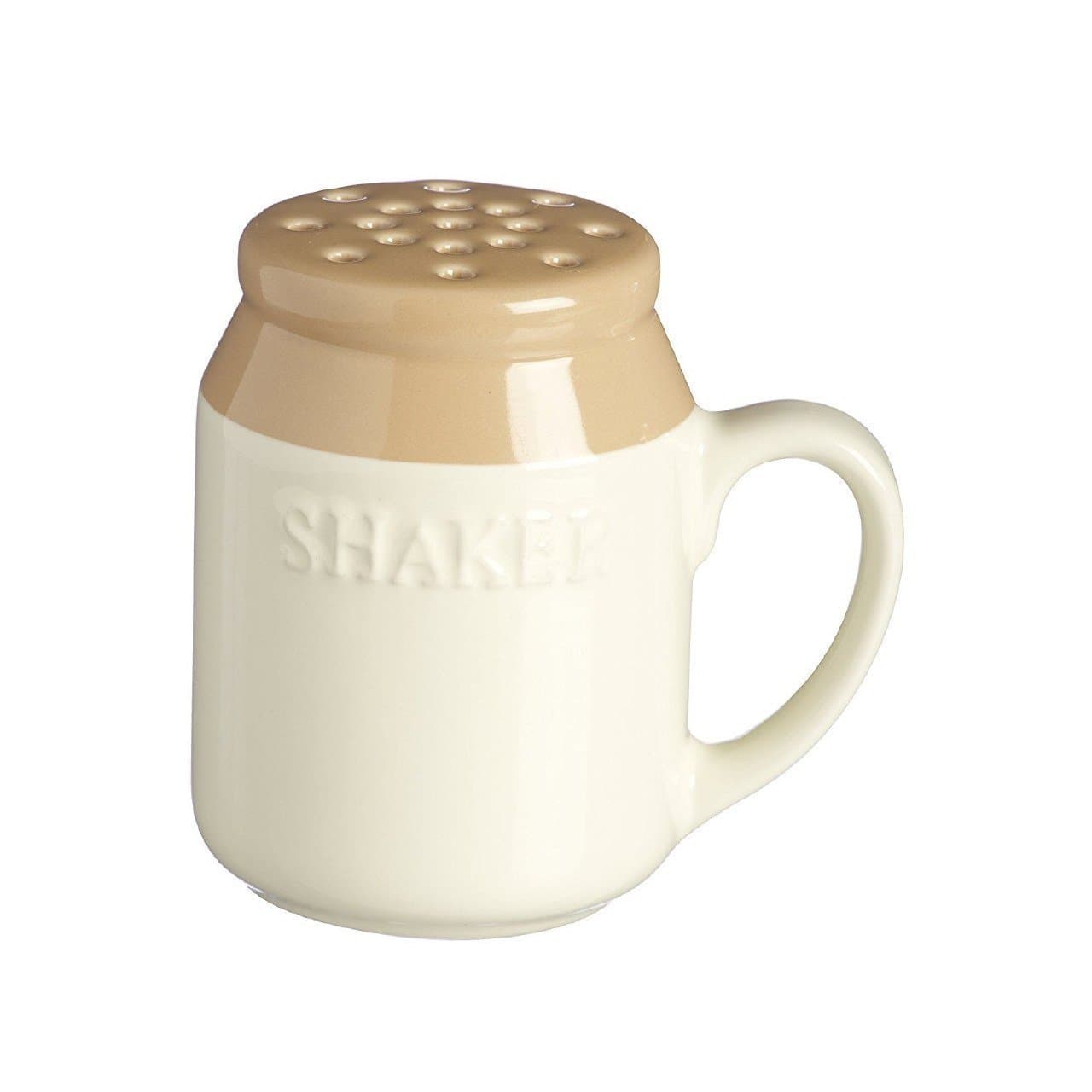 Mason Cash Collection Flour Shaker And Sifter, Cream/Cane, 250 g