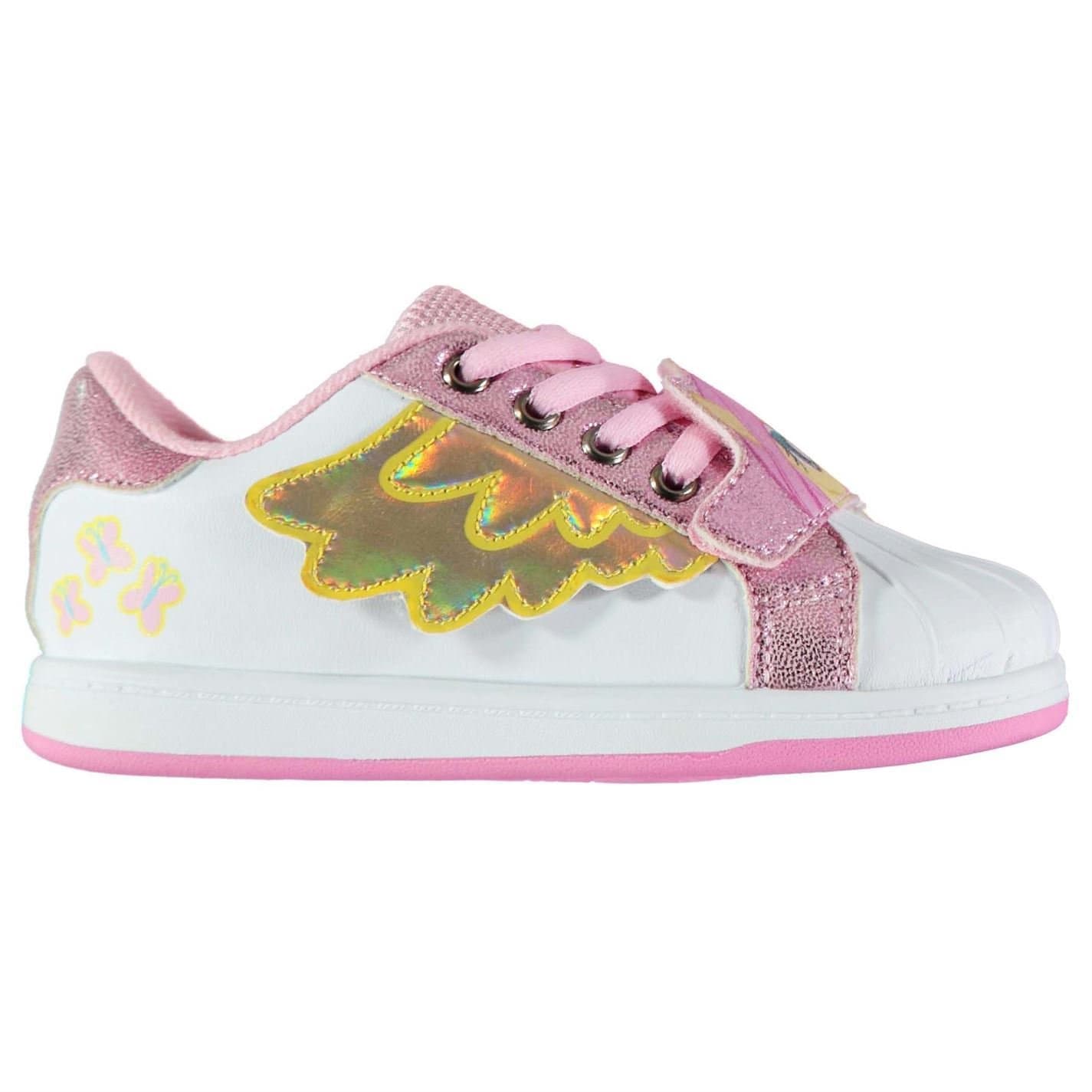 My Little Pony Trainers Infants White/Pink Sneakers Trainer Shoes Footwear (UK C9) (EU27)